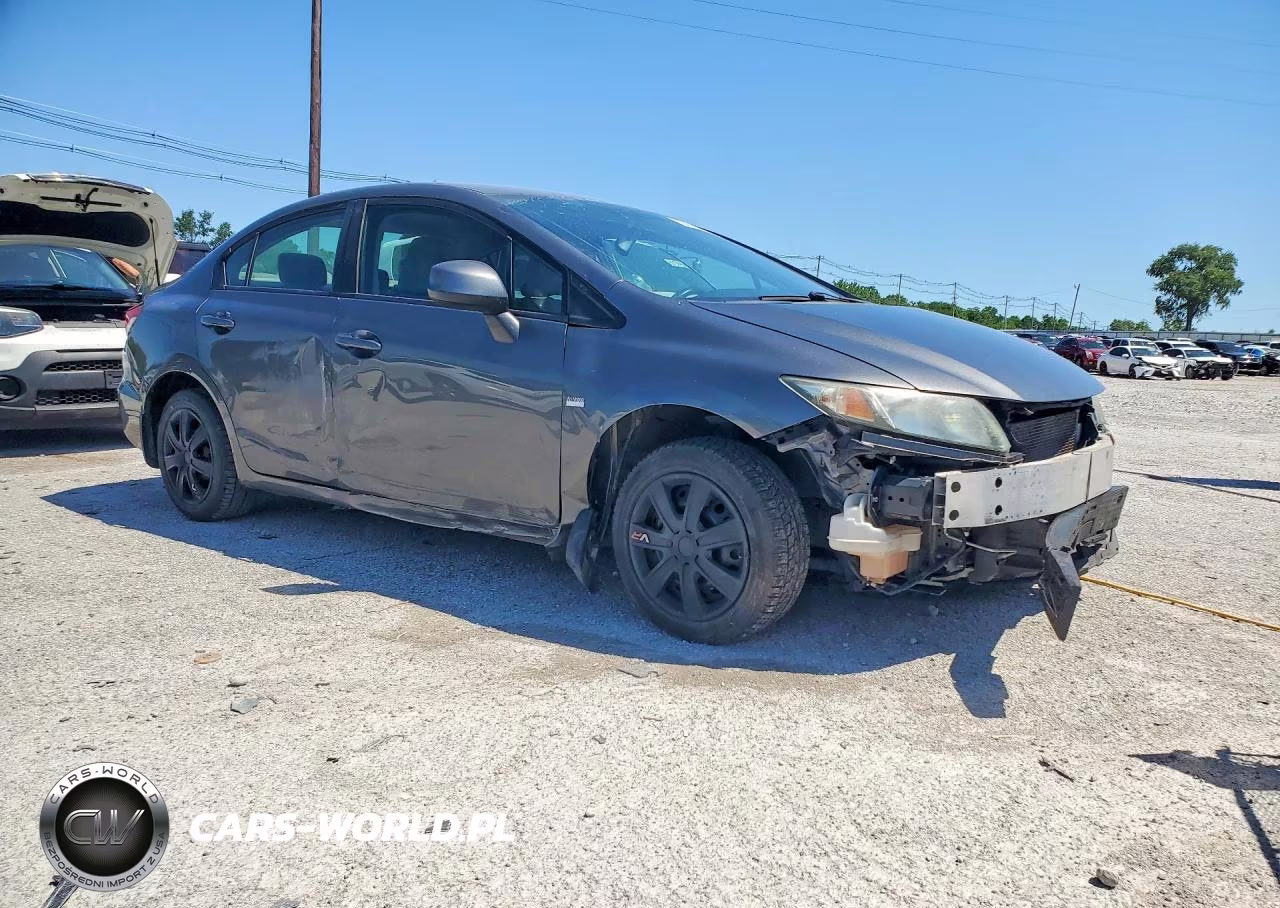 2013 Honda Civic Lx VIN:19XFB2F5XDE073506 - 4