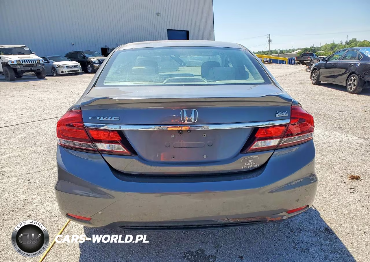 2013 Honda Civic Lx VIN:19XFB2F5XDE073506 - 6