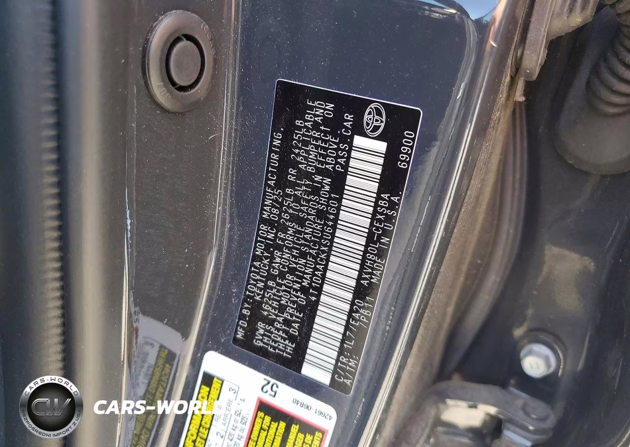 2025 Toyota Camry Se VIN:4T1DAACKXSU644601 - 12
