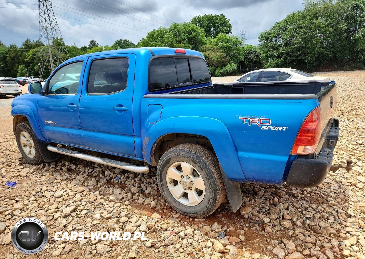 2007 Toyota Tacoma Double Cab Prerunner VIN:5TEJU62N77Z376452 - 2