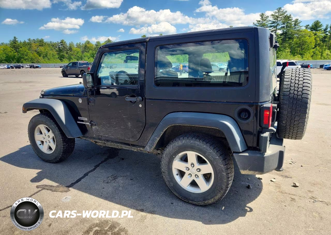 2012 Jeep Wrangler Sport VIN:1C4GJWAG9CL250429 - 2