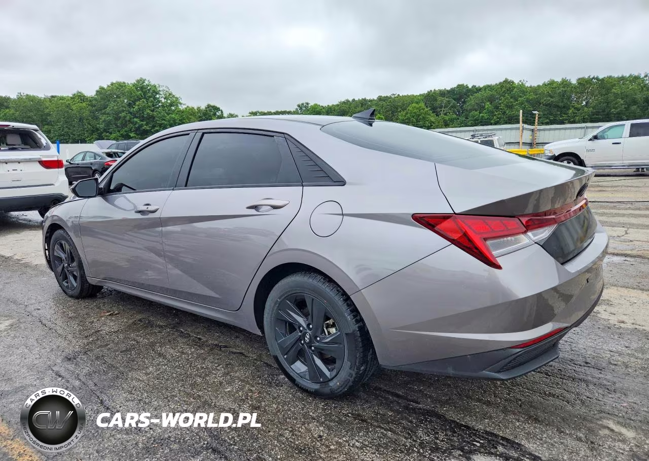 2023 Hyundai Elantra Blue VIN:KMHLM4AJ3PU087195 - 2