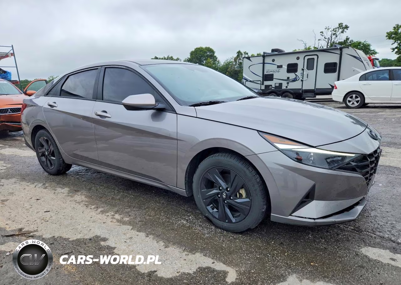 2023 Hyundai Elantra Blue VIN:KMHLM4AJ3PU087195 - 4