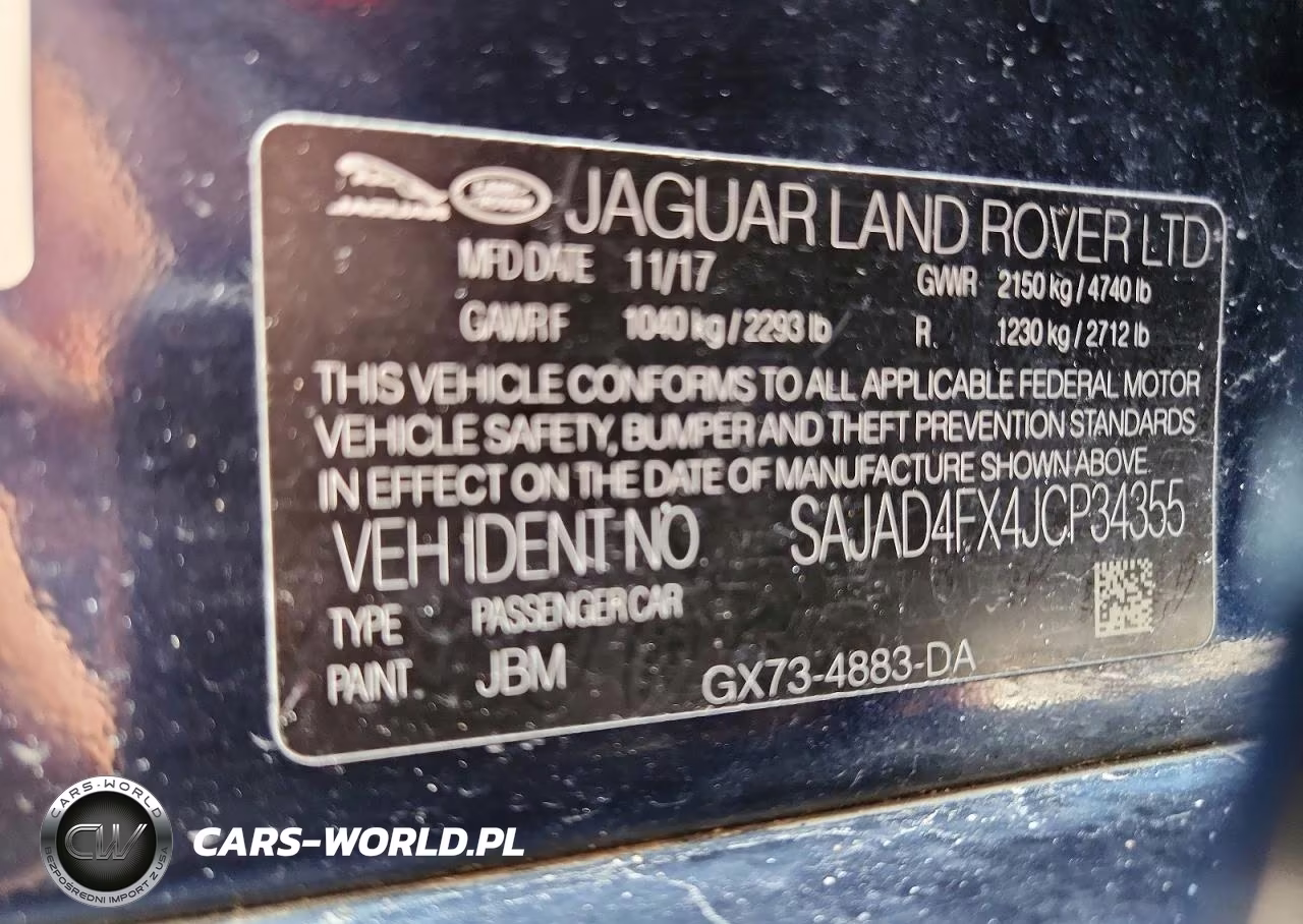 2018 Jaguar Xe Premium VIN:SAJAD4FX4JCP34355 - 12