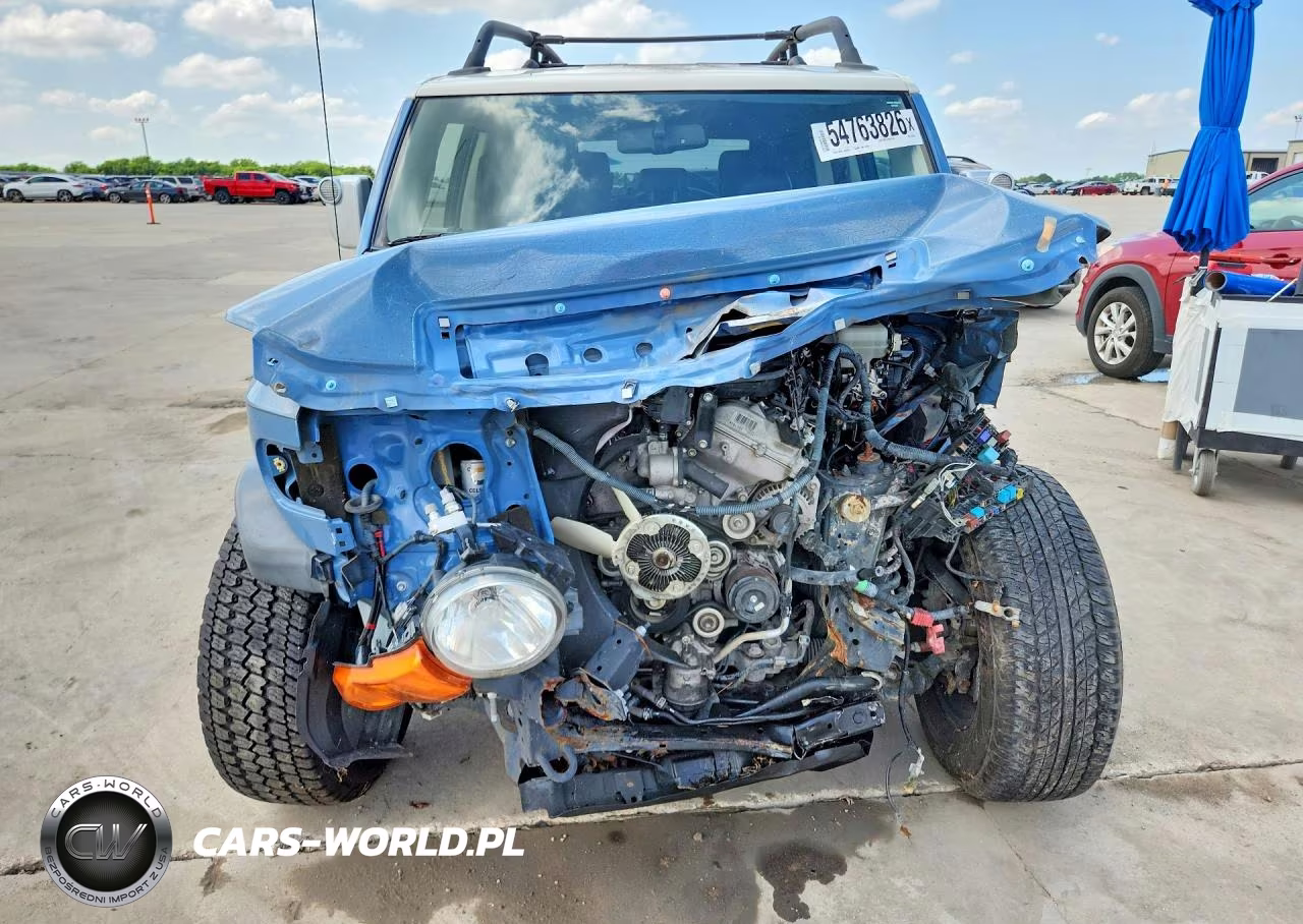 2012 Toyota Fj Cruiser Base VIN:JTEZU4BF0CK012528 - 5