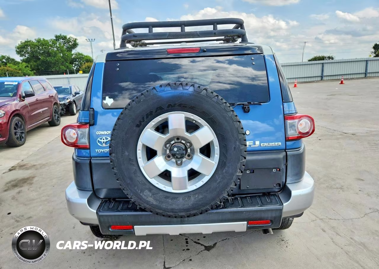 2012 Toyota Fj Cruiser Base VIN:JTEZU4BF0CK012528 - 6