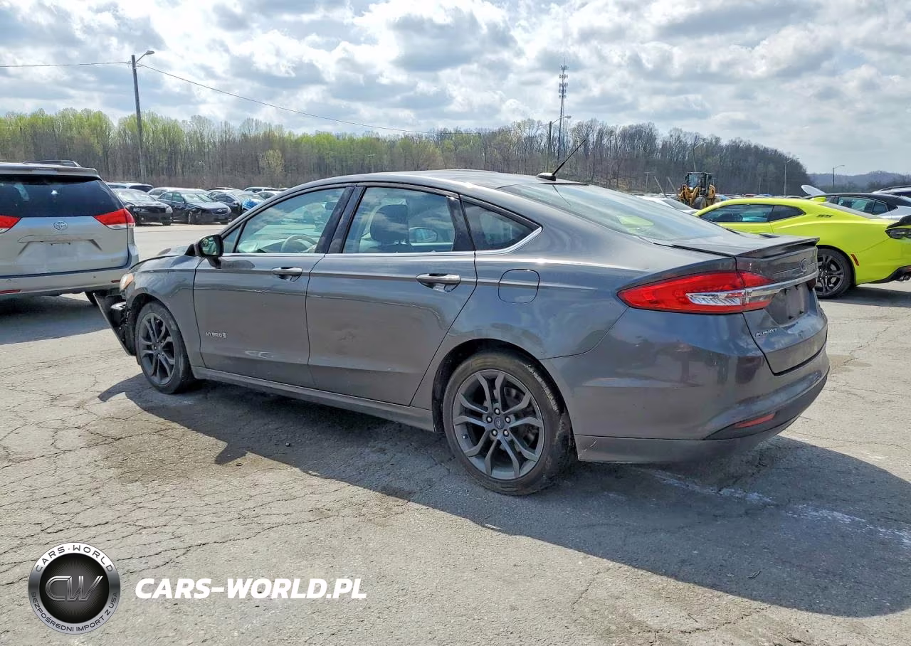 2018 Ford Fusion Se Hybrid VIN:3FA6P0LU3JR248206 - 2