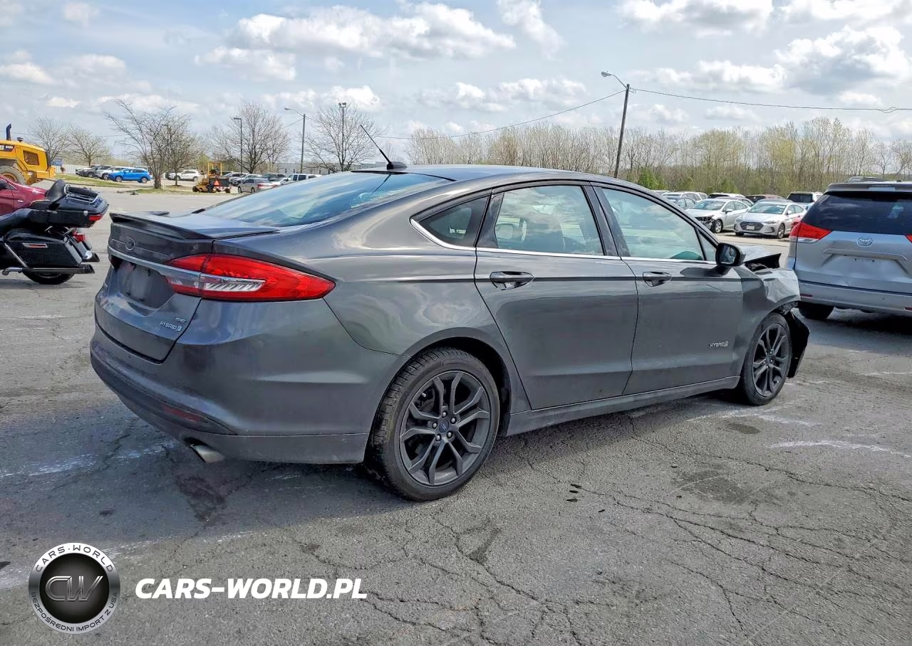 2018 Ford Fusion Se Hybrid VIN:3FA6P0LU3JR248206 - 3