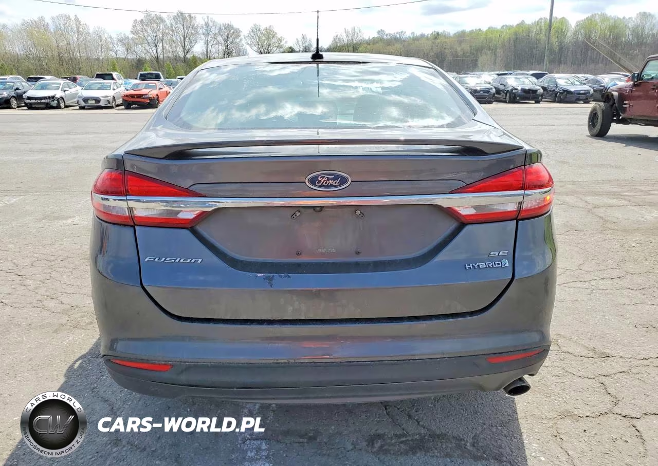 2018 Ford Fusion Se Hybrid VIN:3FA6P0LU3JR248206 - 6