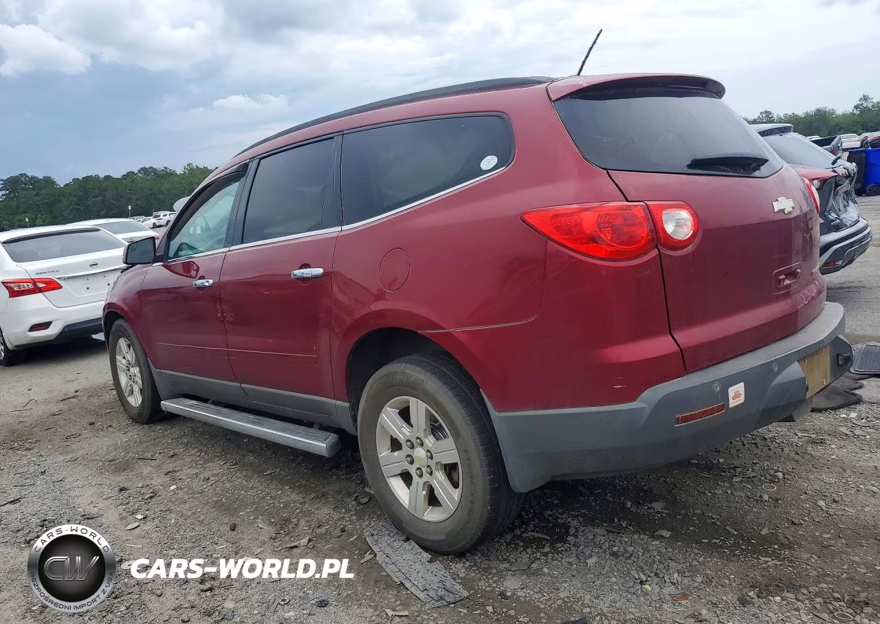 2011 Chevrolet Traverse Lt VIN:1GNKRGED5BJ107214 - 2