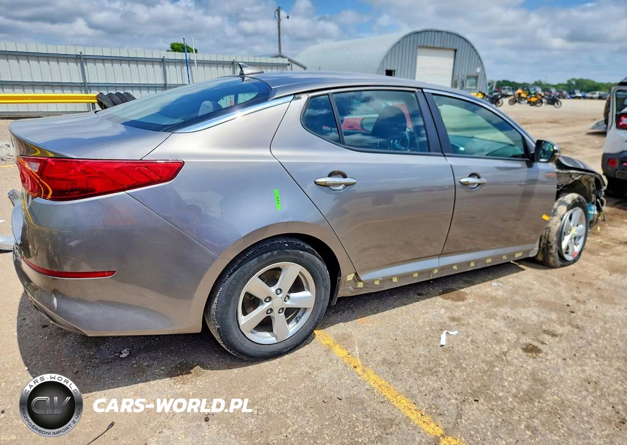 2015 Kia Optima Lx VIN:5XXGM4A73FG447595 - 3
