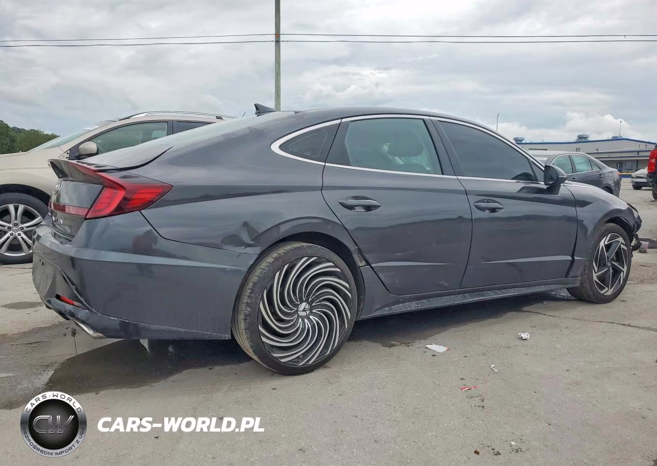 2020 Hyundai Sonata Sel VIN:5NPEF4JA8LH054043 - 3