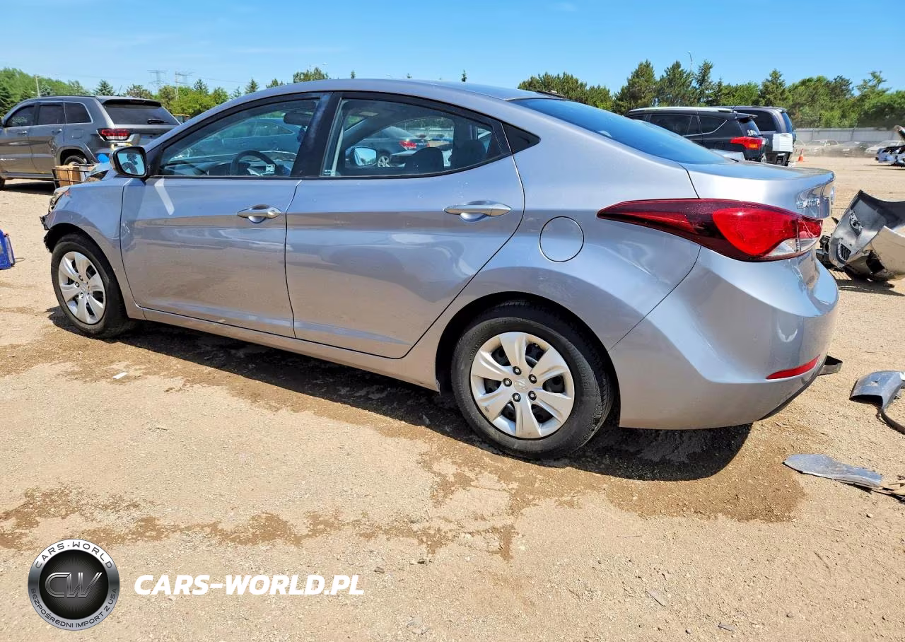 2016 Hyundai Elantra Se VIN:5NPDH4AE9GH746097 - 2