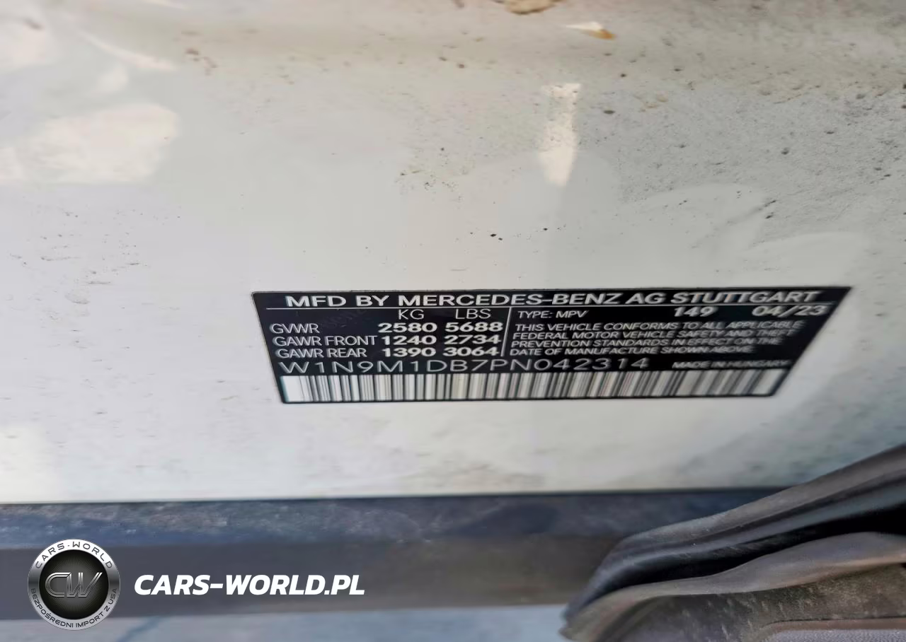 2023 Mercedes-Benz Eqb 350 4Matic VIN:W1N9M1DB7PN042314 - 13