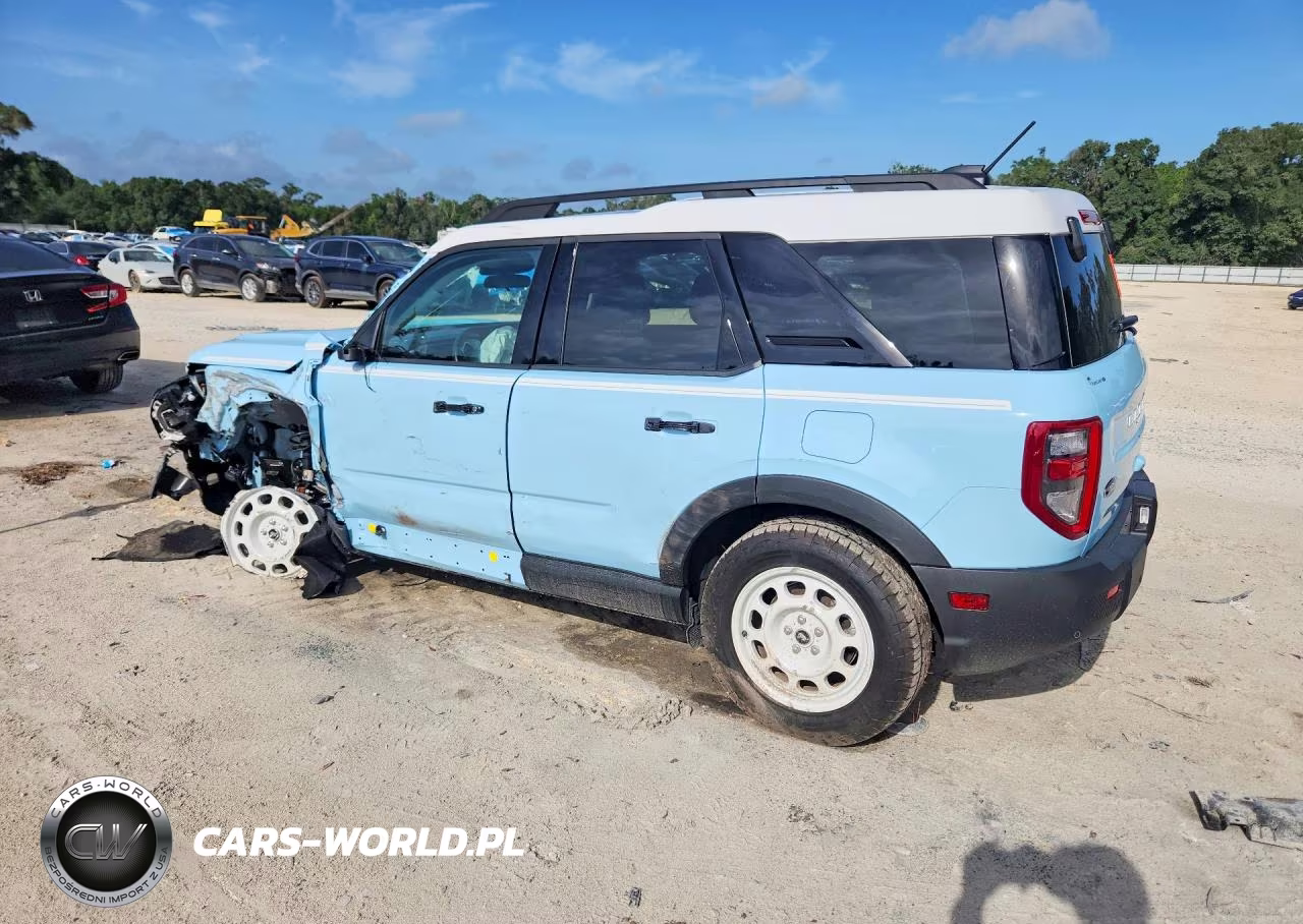 2025 Ford Bronco Sport Heritage VIN:3FMCR9GN4SRF79842 - 2