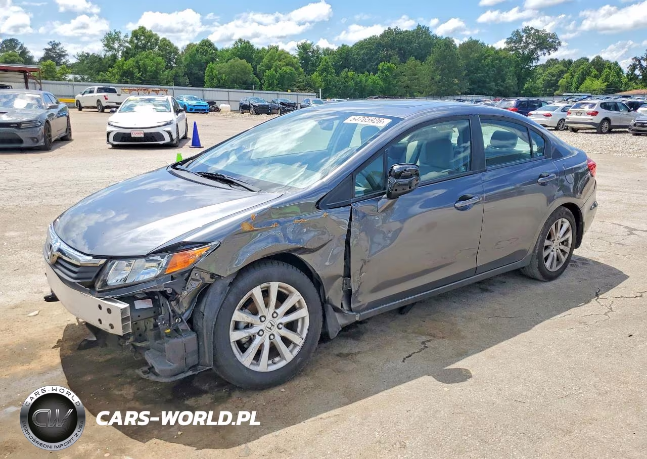 2012 Honda Civic Ex – zdjęcie 1 z 12