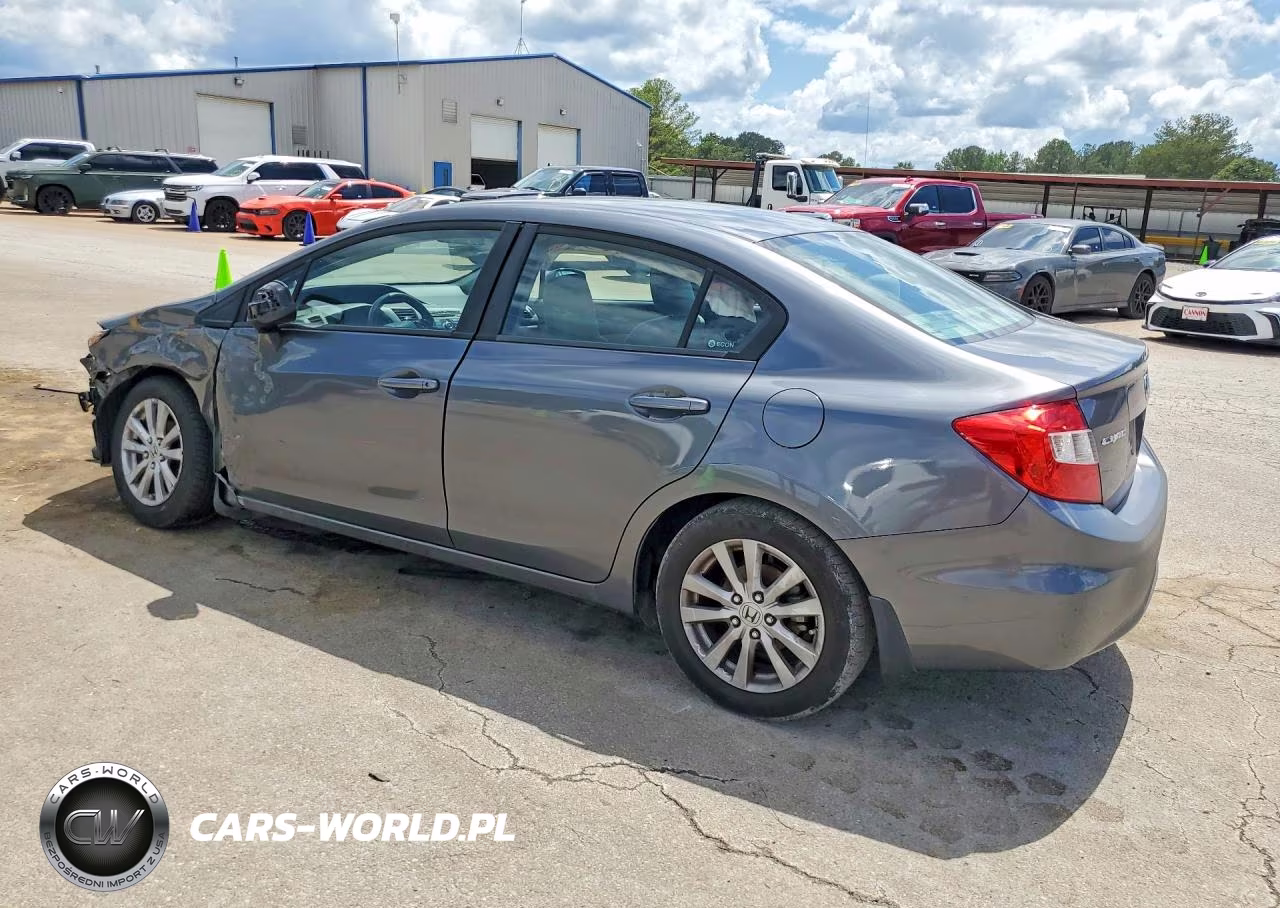 2012 Honda Civic Ex VIN:2HGFB2F87CH315330 - 2