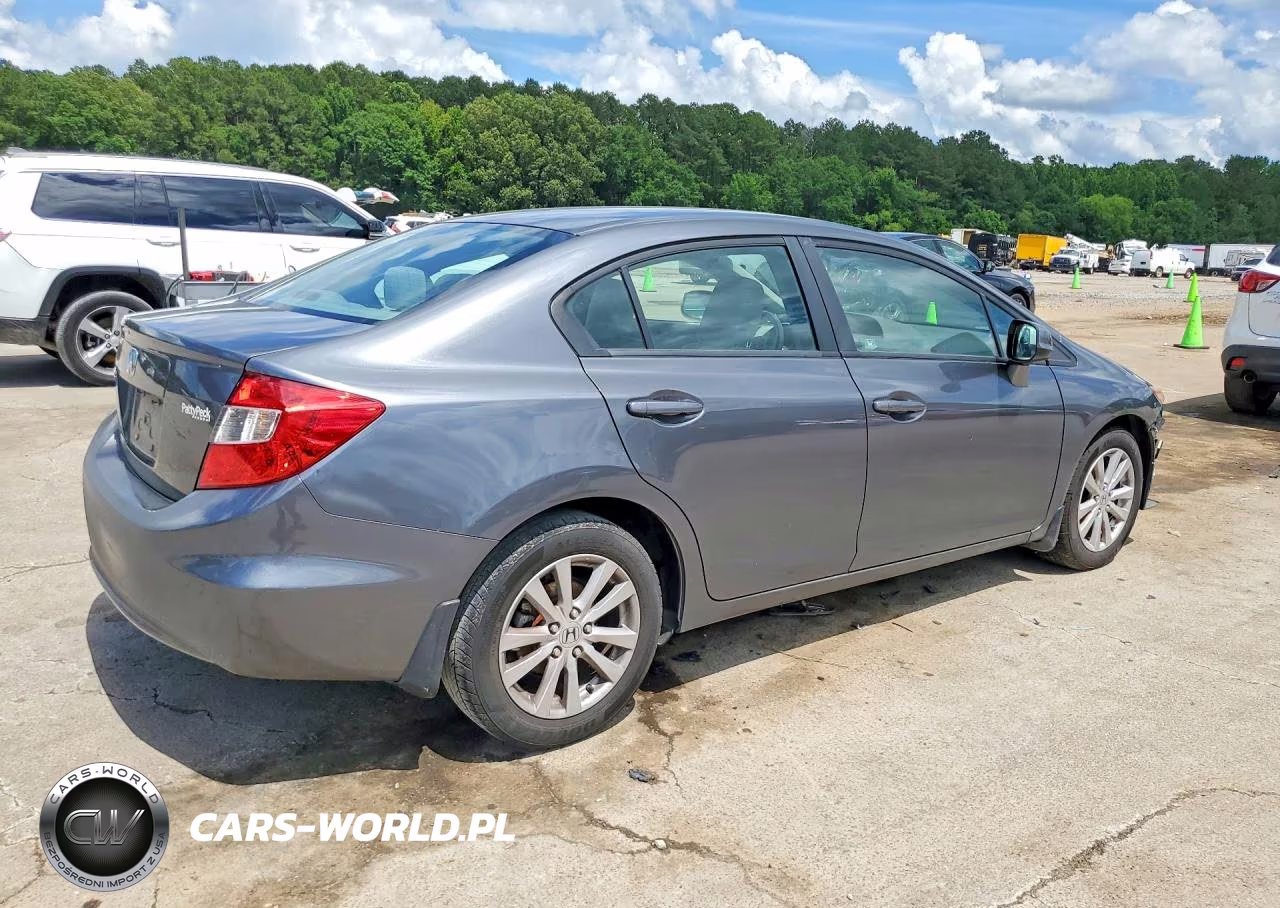 2012 Honda Civic Ex VIN:2HGFB2F87CH315330 - 3