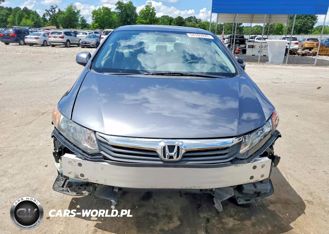 2012 Honda Civic Ex VIN:2HGFB2F87CH315330 - 5