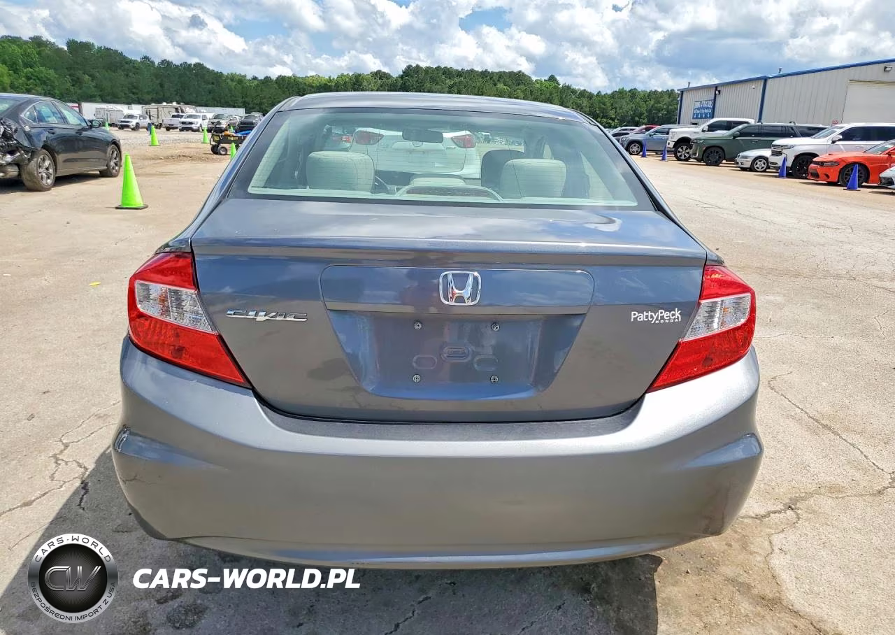 2012 Honda Civic Ex VIN:2HGFB2F87CH315330 - 6