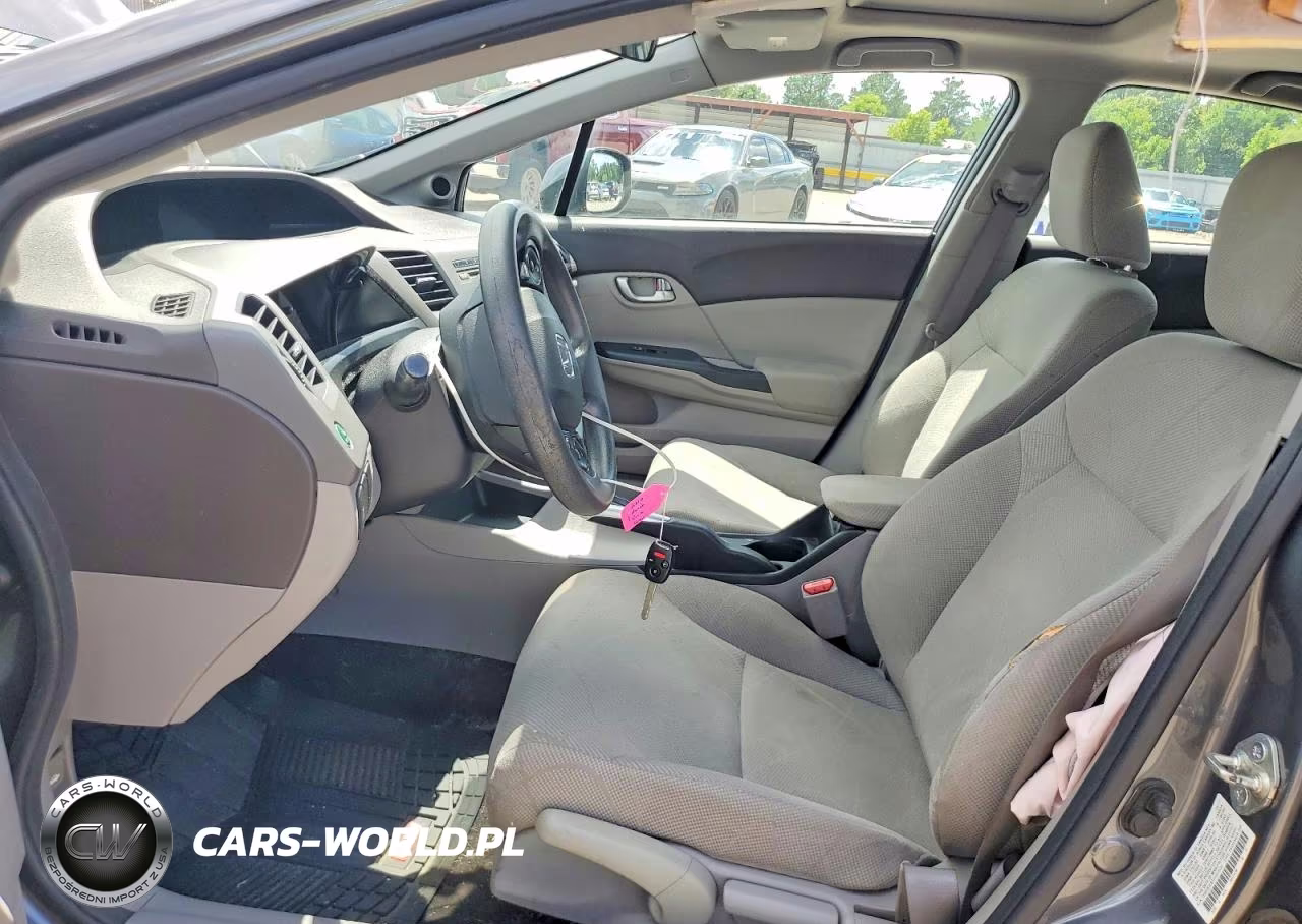 2012 Honda Civic Ex VIN:2HGFB2F87CH315330 - 7