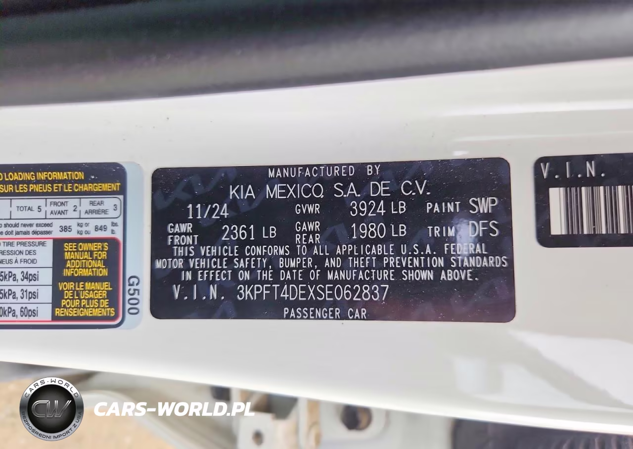 2025 Kia K4 Lxs VIN:3KPFT4DEXSE062837 - 12