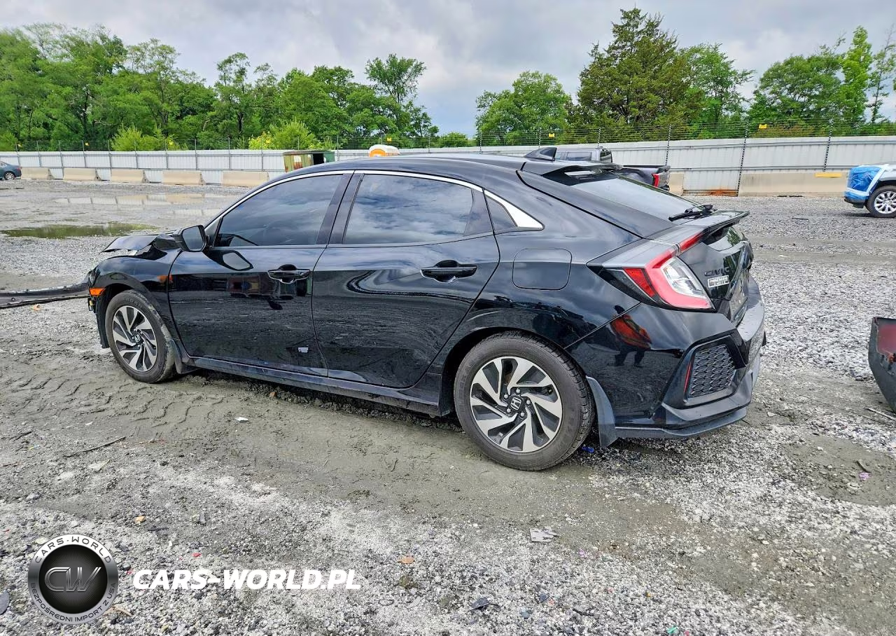 2018 Honda Civic Lx VIN:SHHFK7H3XJU206732 - 2