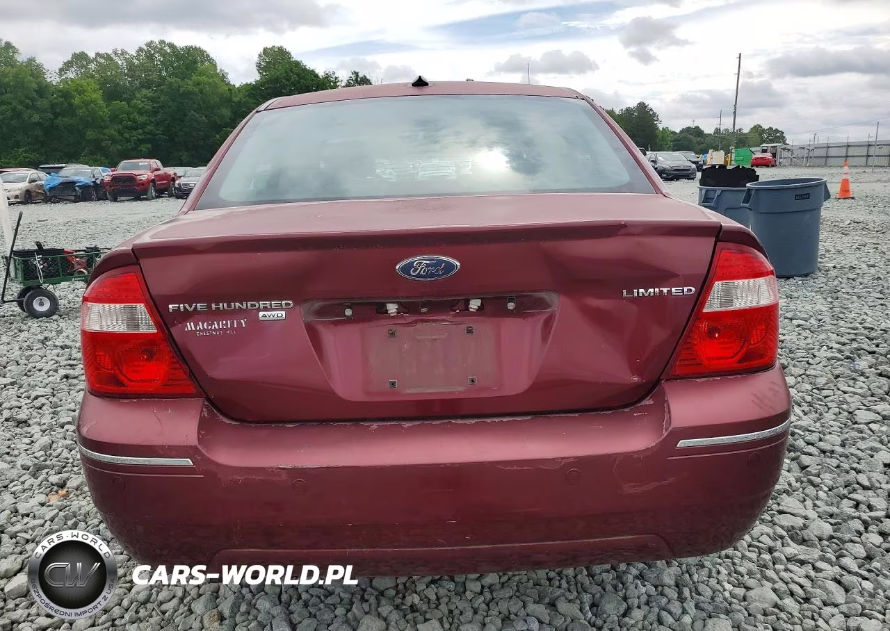 2007 Ford Five Hundred Limited VIN:1FAFP28127G108500 - 6