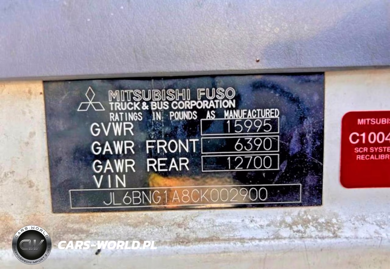 2012 Mitsubishi Fuso Fec72S Trucks Box Truck VIN:JL6BNG1A8CK002900 - 10