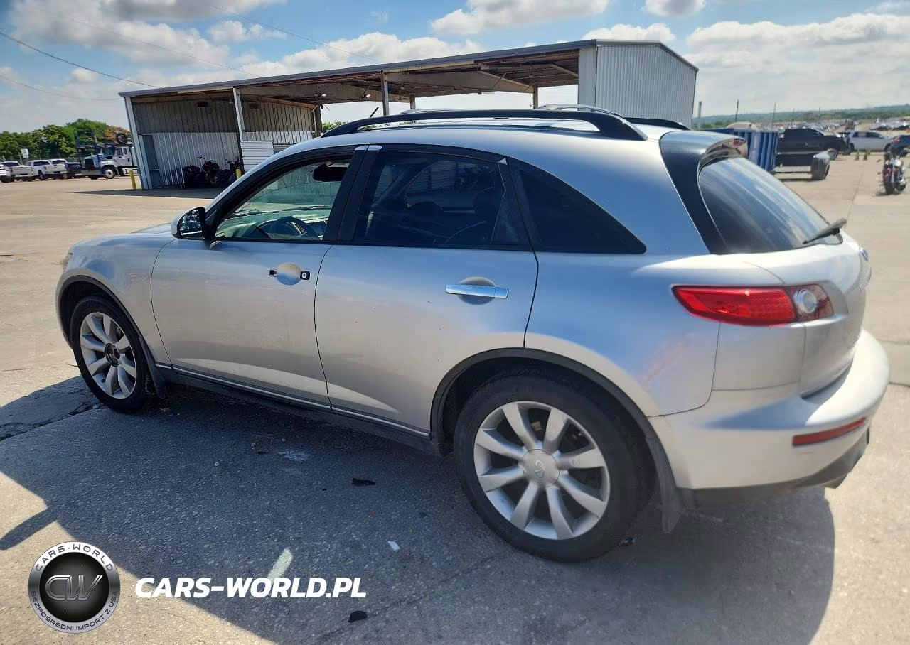 2003 Infiniti Fx35 Base VIN:JNRAS08W13X204194 - 2