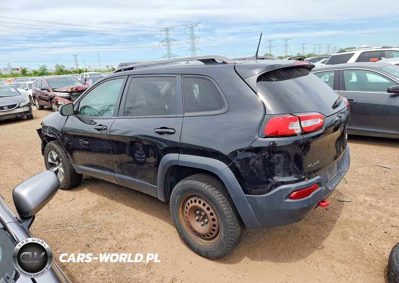 2017 Jeep Cherokee Trailhawk VIN:1C4PJMBBXHW521110 - 2