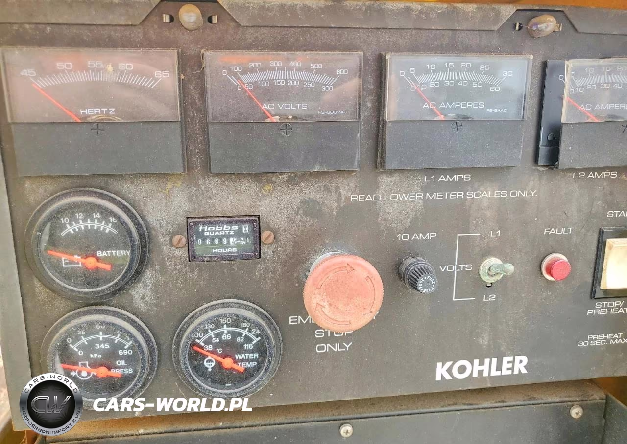 1993 Kohler Generator VIN:1RX32100XP1001817 - 8