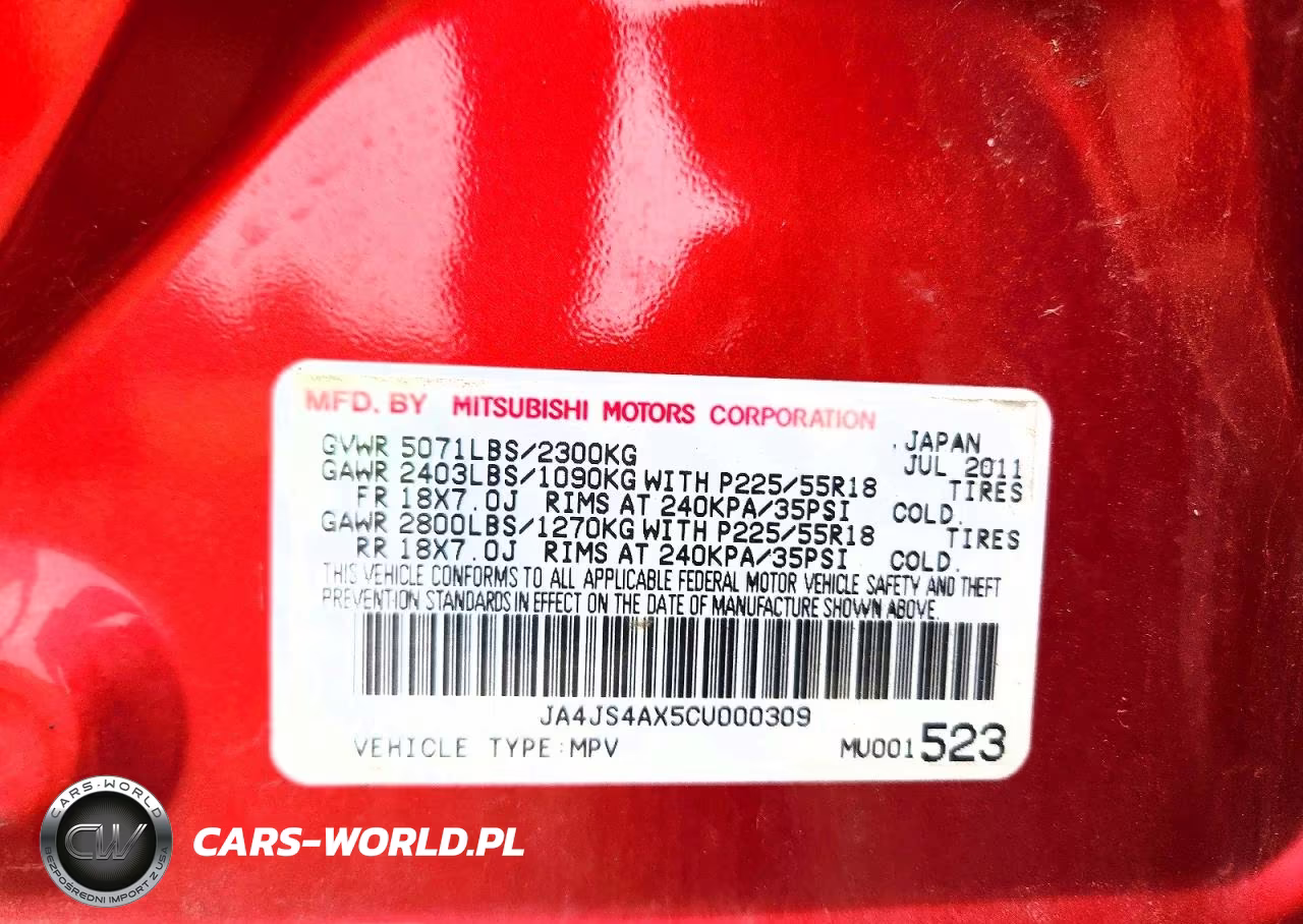 2012 Mitsubishi Outlander Gt VIN:JA4JS4AX5CU000309 - 14