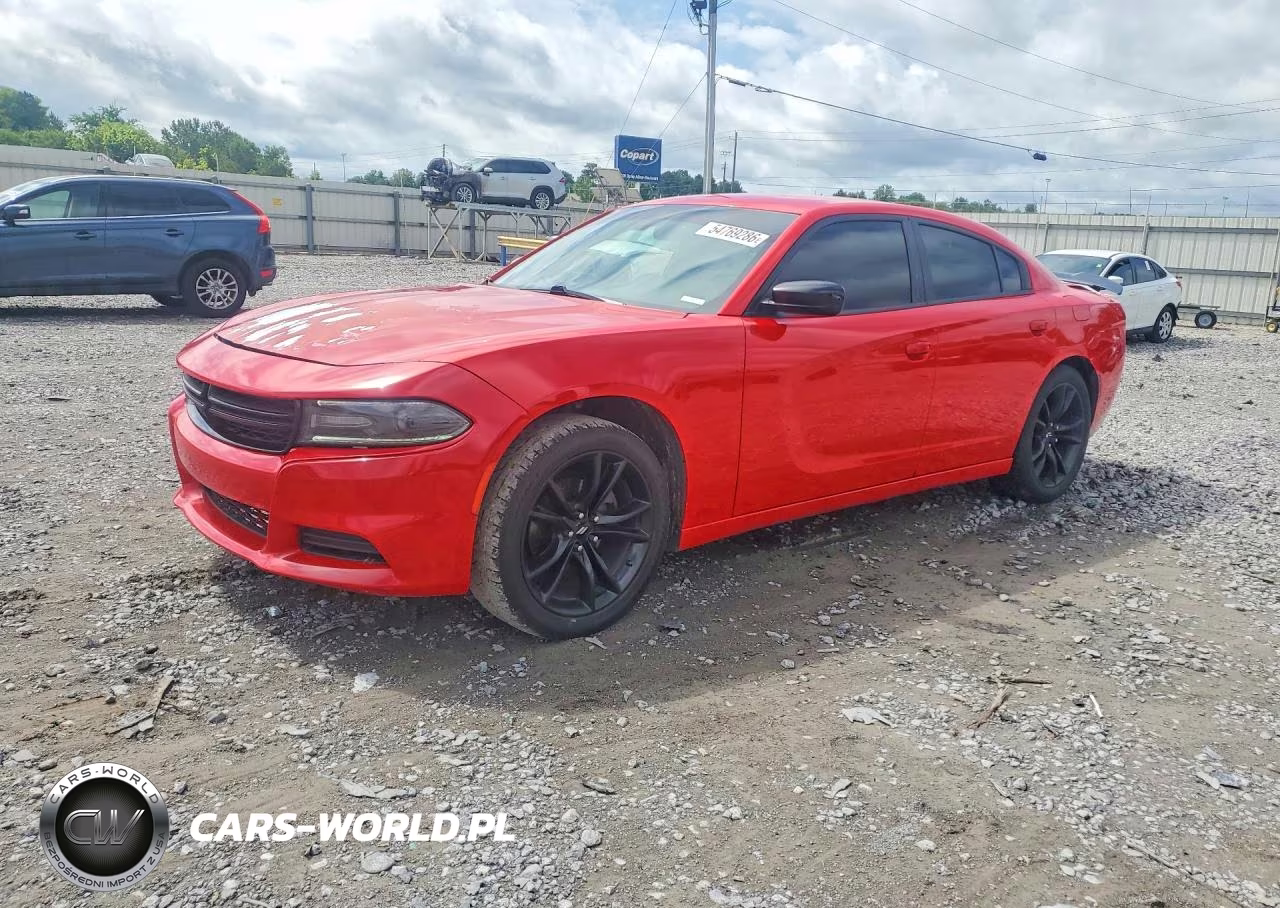 2018 Dodge Charger Sxt VIN:2C3CDXBG8JH186327 - 1