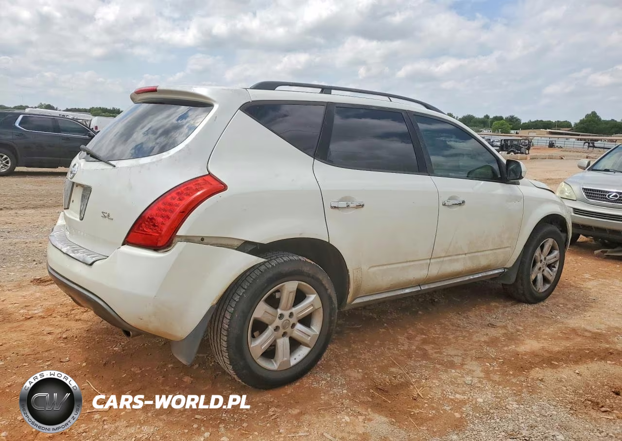 2006 Nissan Murano S VIN:JN8AZ08T66W405833 - 3