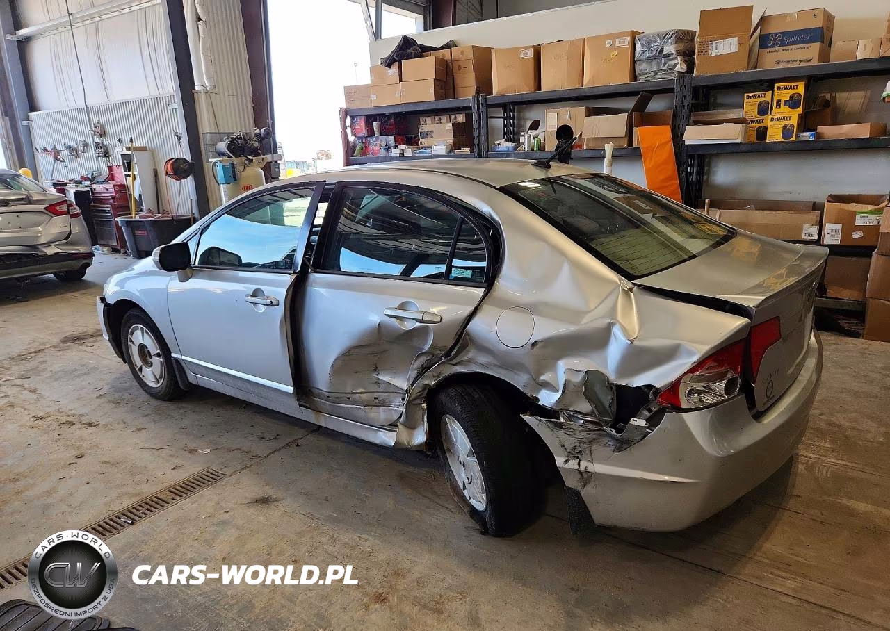 2007 Honda Civic Hybrid VIN:JHMFA36247S006785 - 2