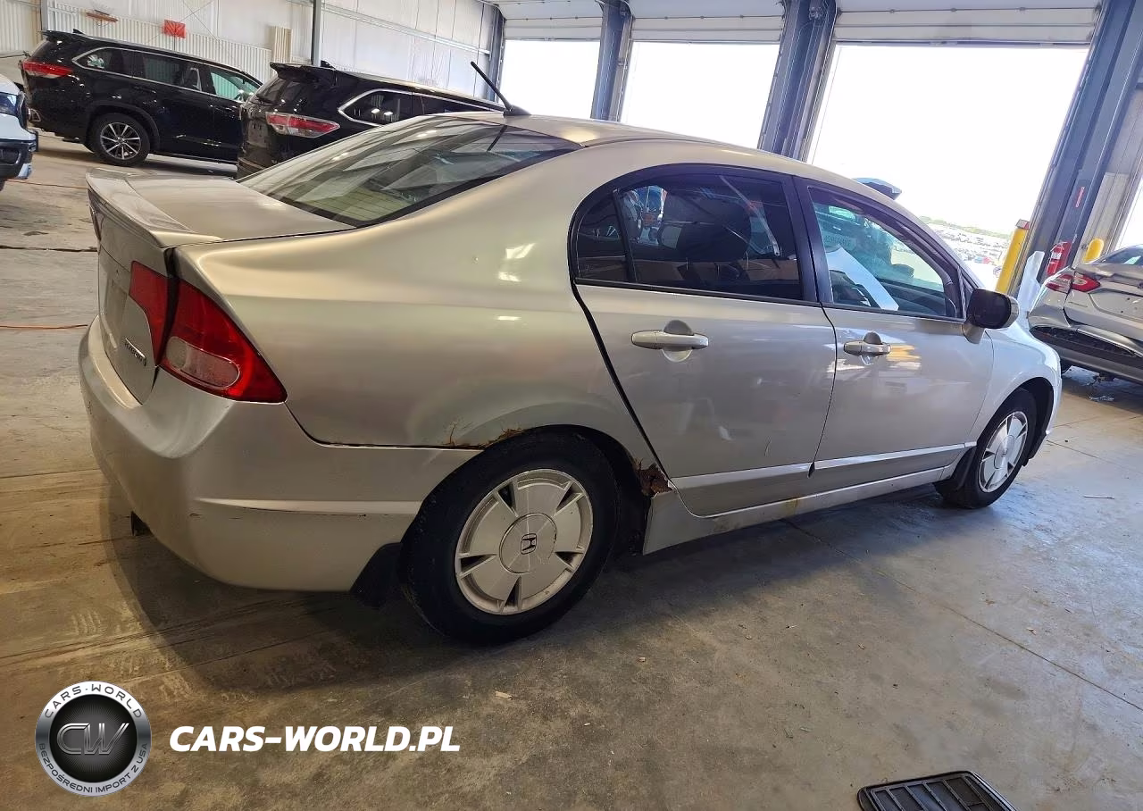 2007 Honda Civic Hybrid VIN:JHMFA36247S006785 - 3