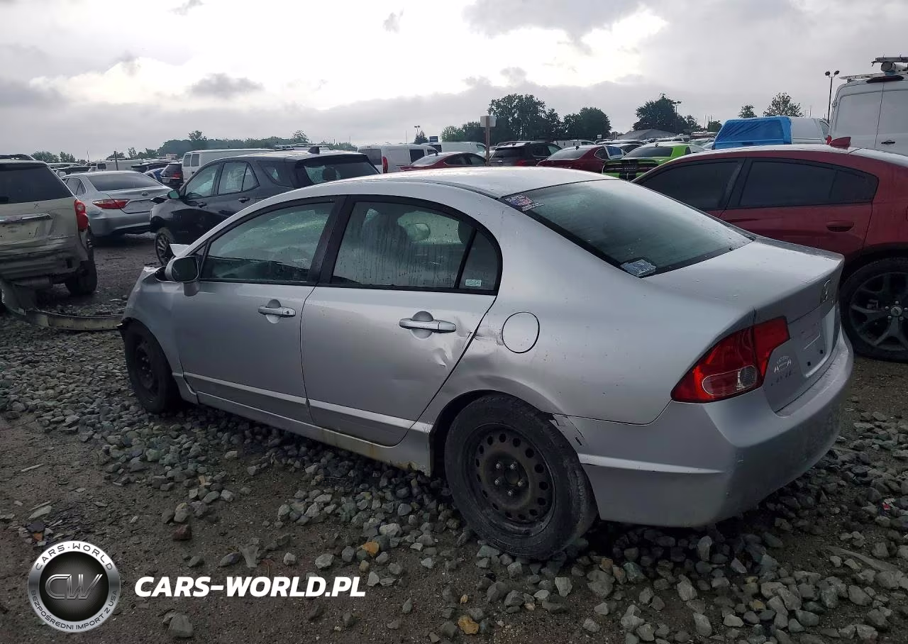 2007 Honda Civic Lx VIN:1HGFA16587L013637 - 2