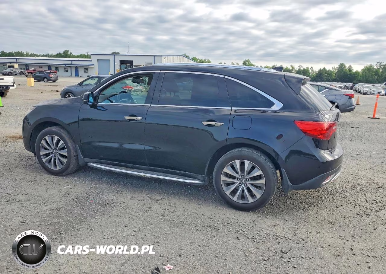2014 Acura Mdx Technology VIN:5FRYD4H41EB027124 - 2