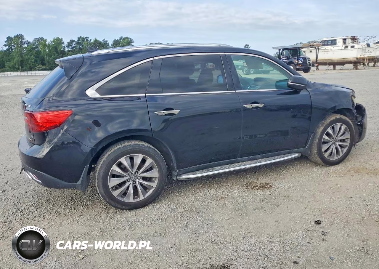 2014 Acura Mdx Technology VIN:5FRYD4H41EB027124 - 3