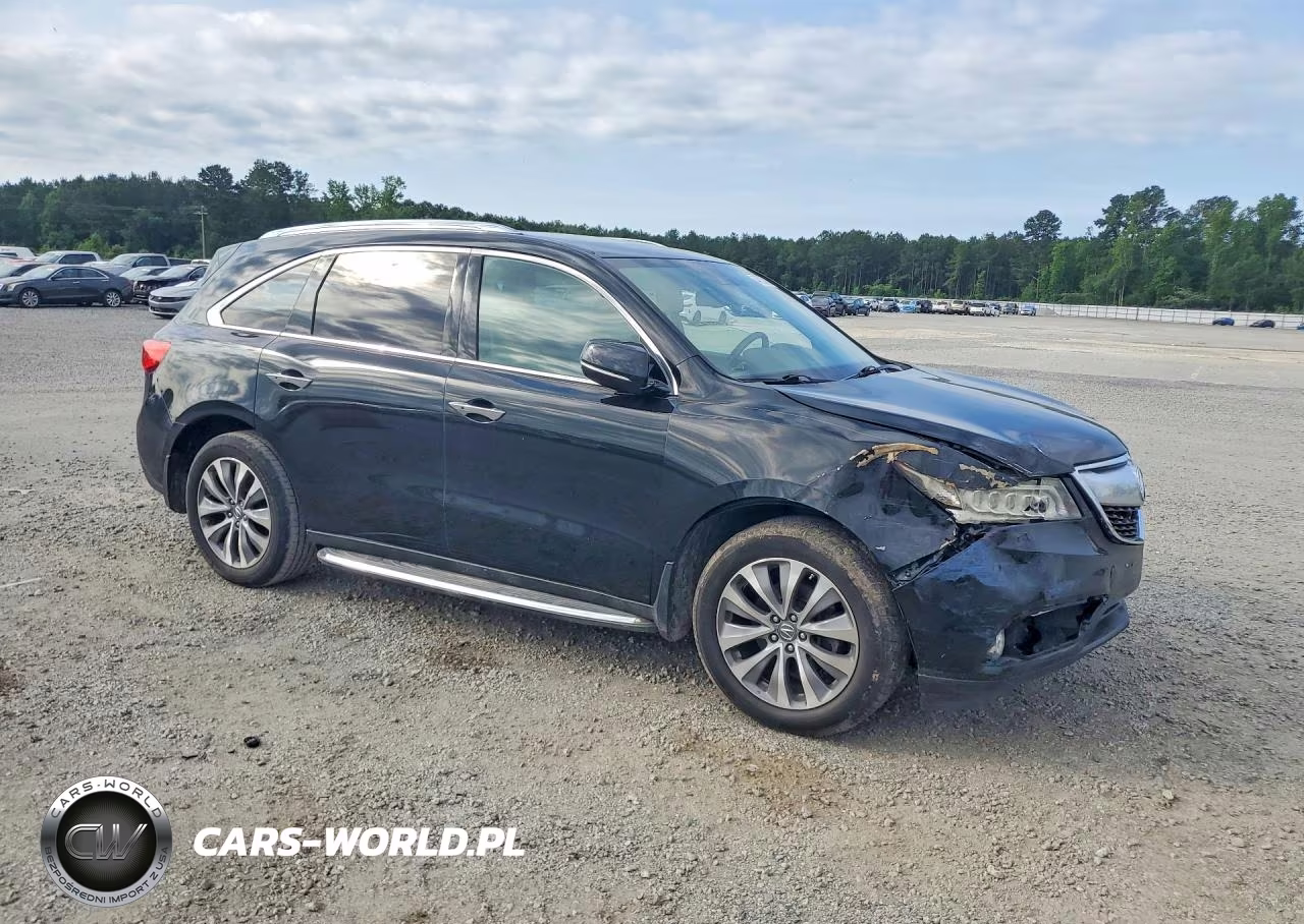 2014 Acura Mdx Technology VIN:5FRYD4H41EB027124 - 4