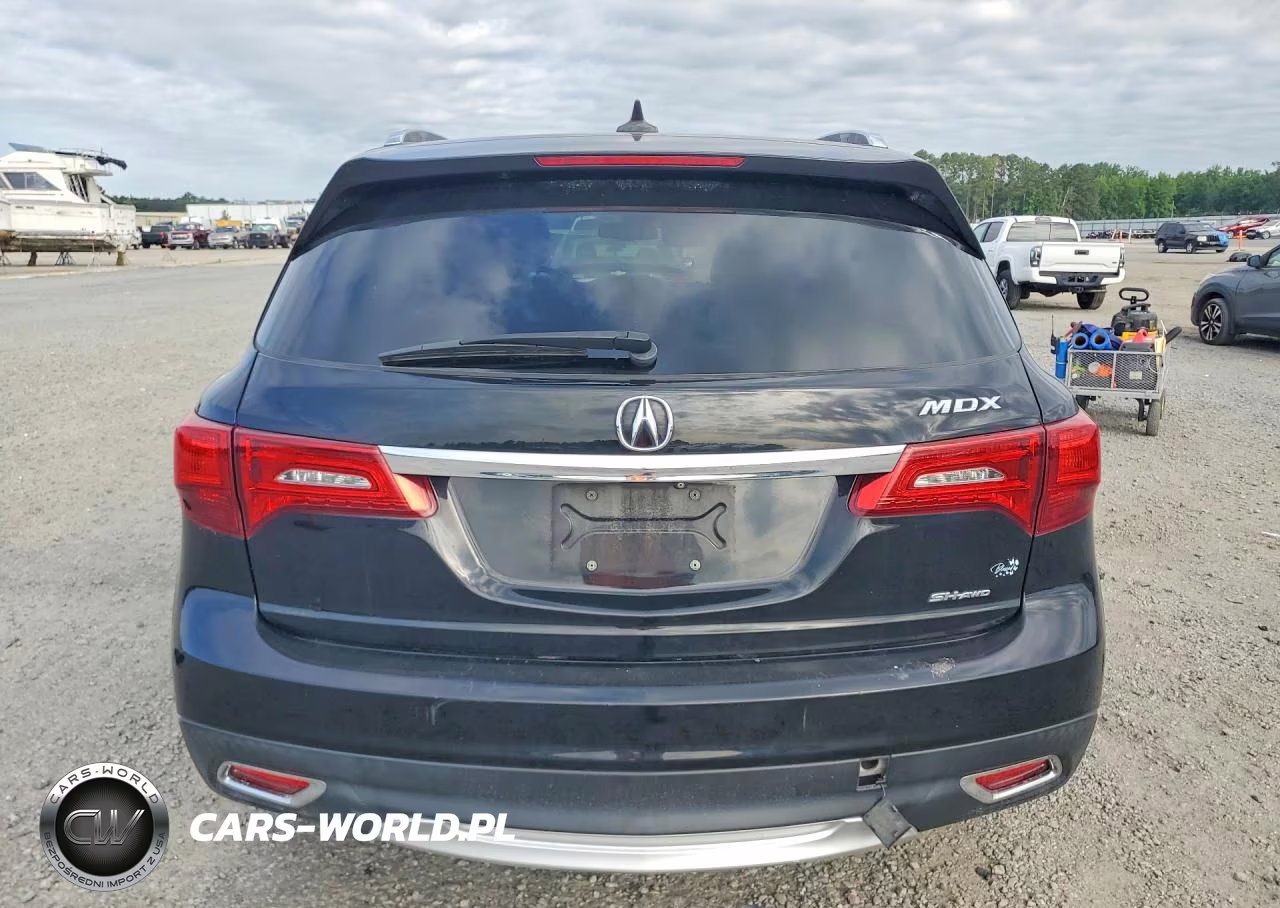 2014 Acura Mdx Technology VIN:5FRYD4H41EB027124 - 6