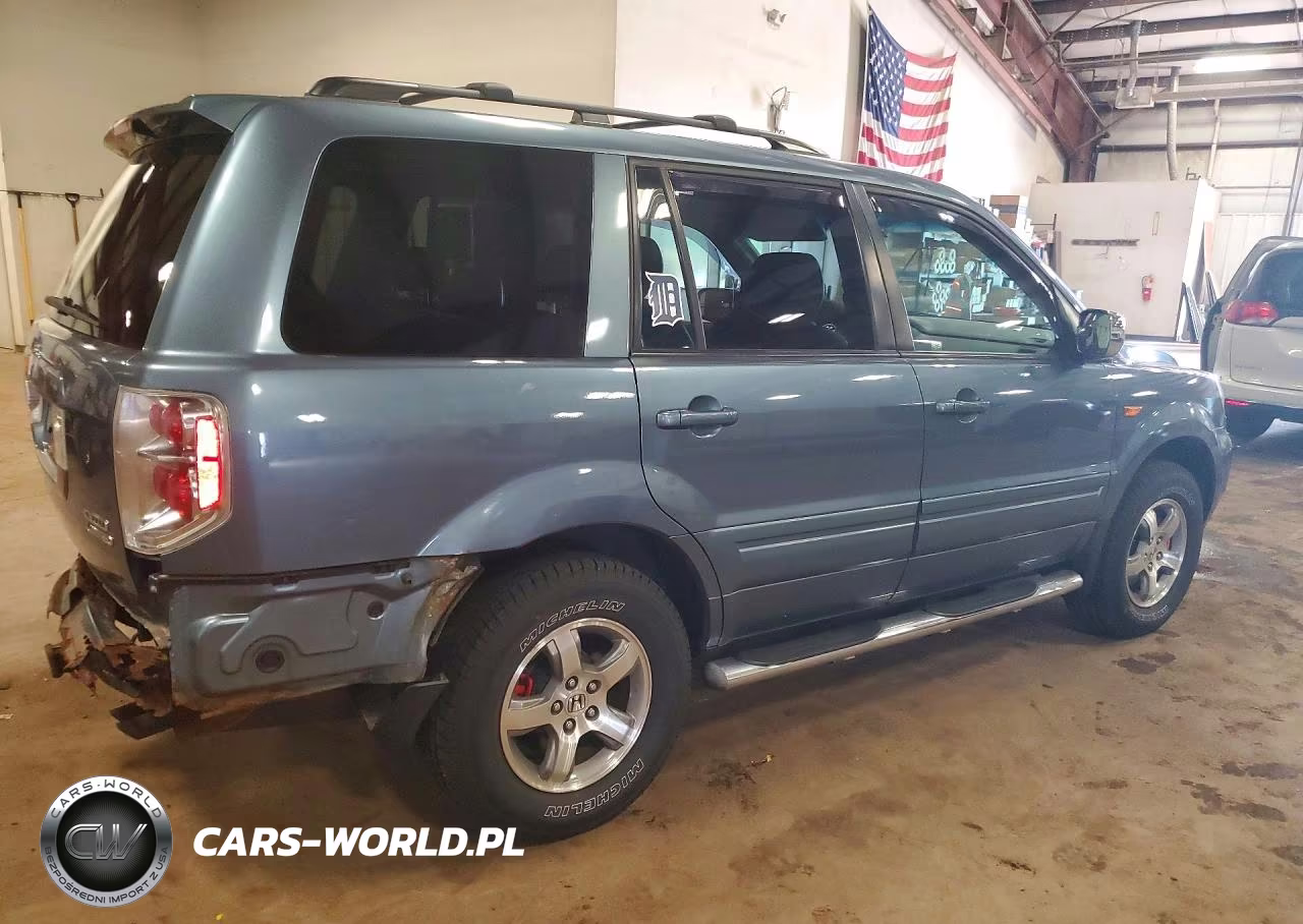 2006 Honda Pilot Ex VIN:2HKYF18566H519427 - 3
