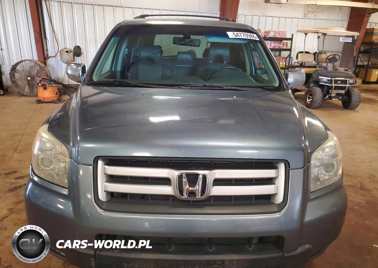 2006 Honda Pilot Ex VIN:2HKYF18566H519427 - 5
