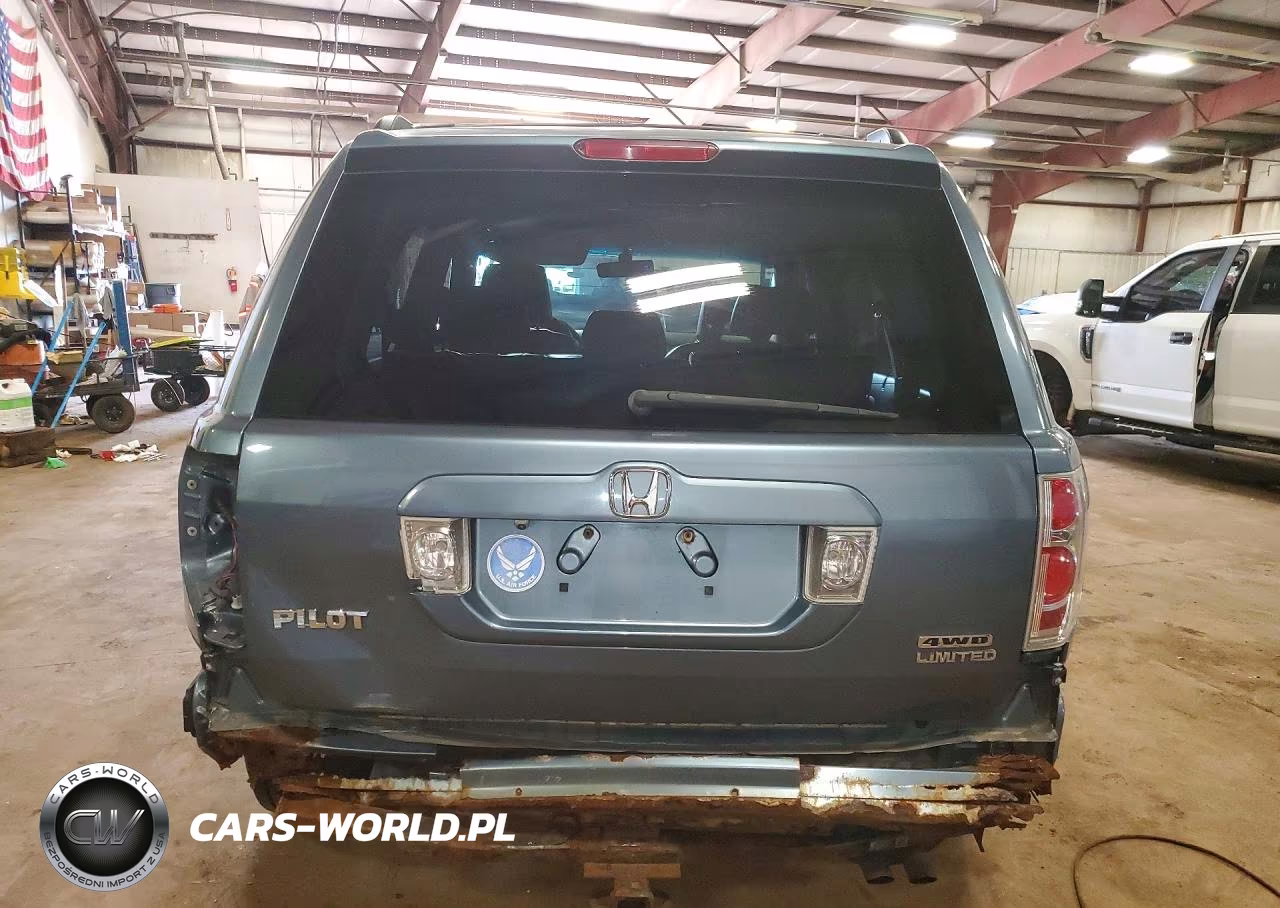 2006 Honda Pilot Ex VIN:2HKYF18566H519427 - 6