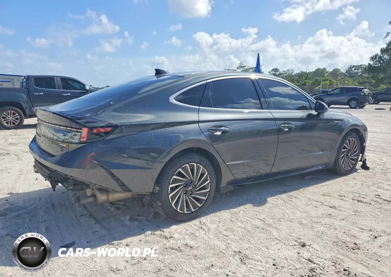 2025 Hyundai Sonata Hybrid Sel VIN:KMHL34JJ4SA106897 - 3