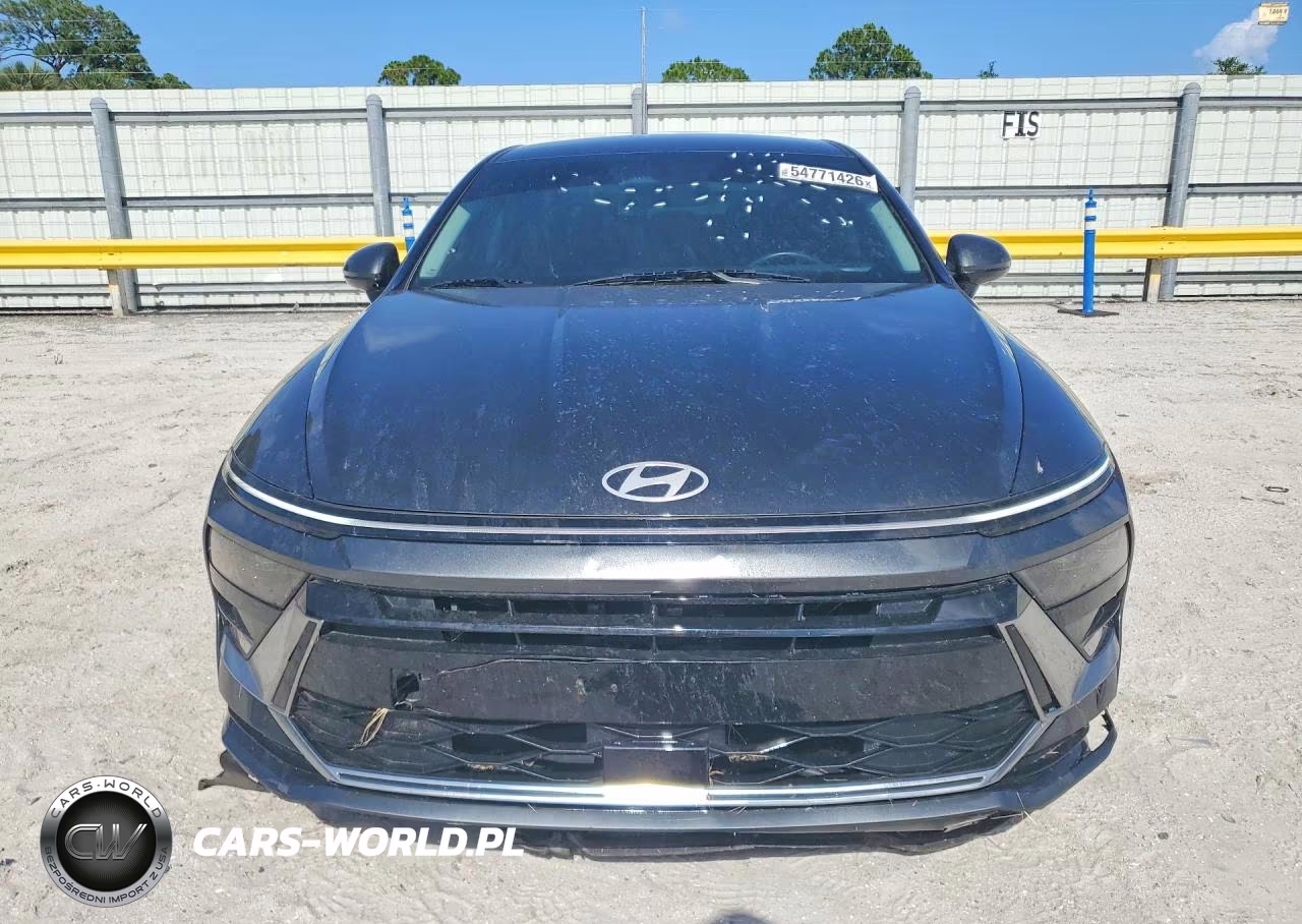2025 Hyundai Sonata Hybrid Sel VIN:KMHL34JJ4SA106897 - 5