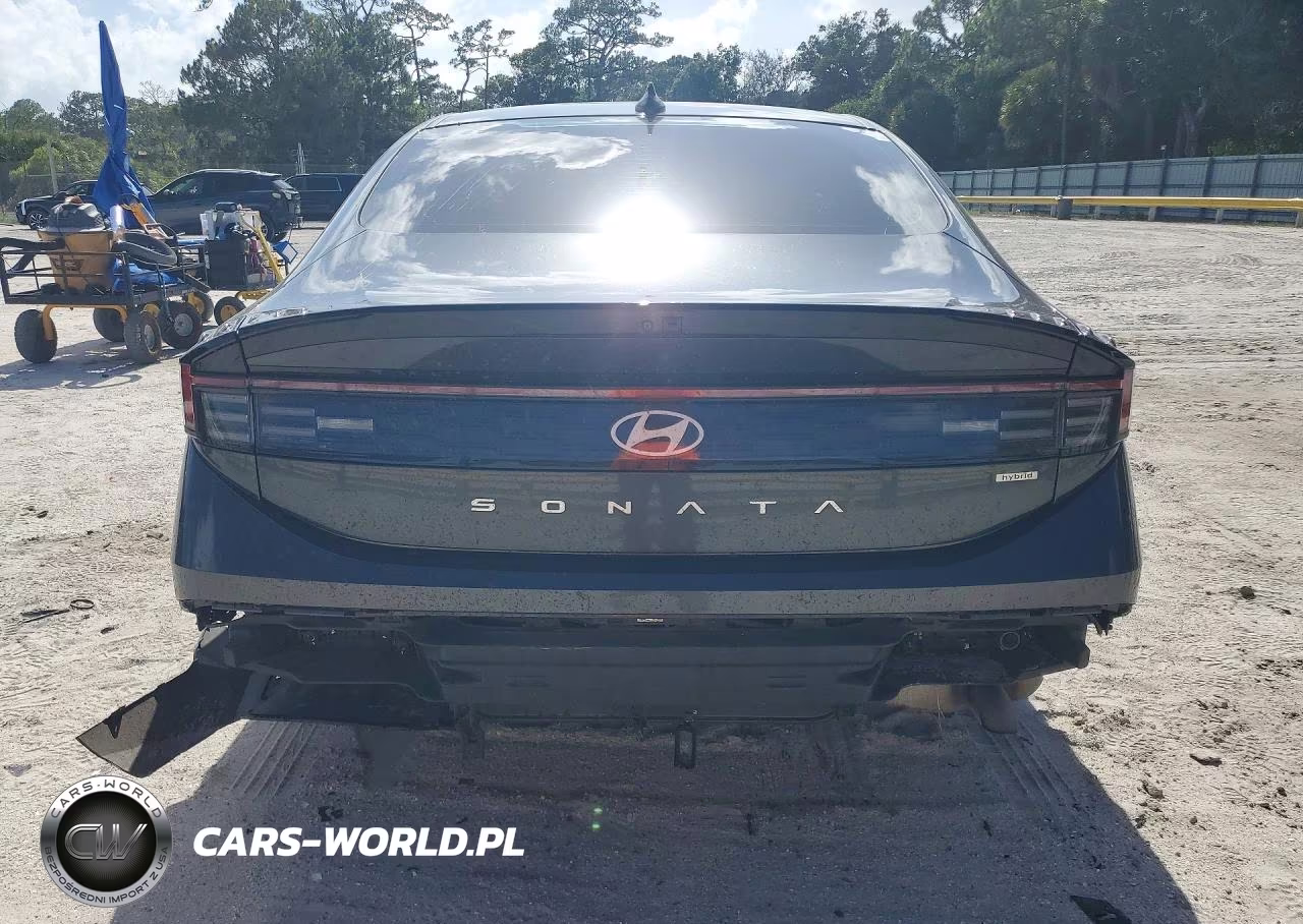 2025 Hyundai Sonata Hybrid Sel VIN:KMHL34JJ4SA106897 - 6