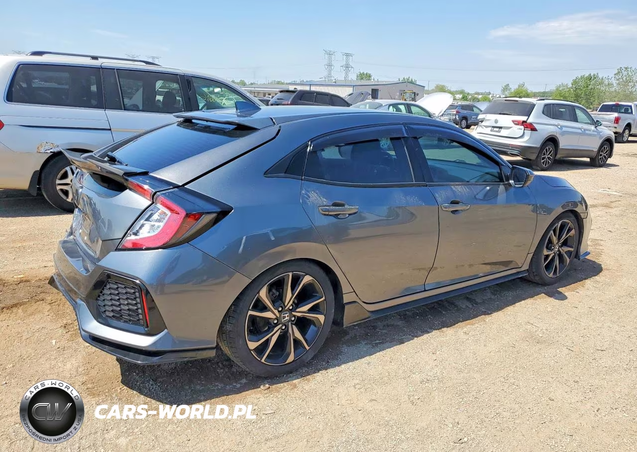 2018 Honda Civic Sport VIN:SHHFK7H41JU213495 - 3