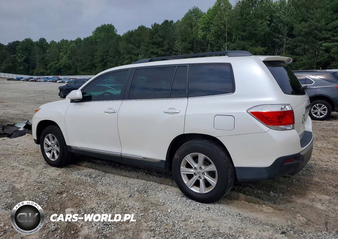 2012 Toyota Highlander Se VIN:5TDBK3EH4CS112014 - 2